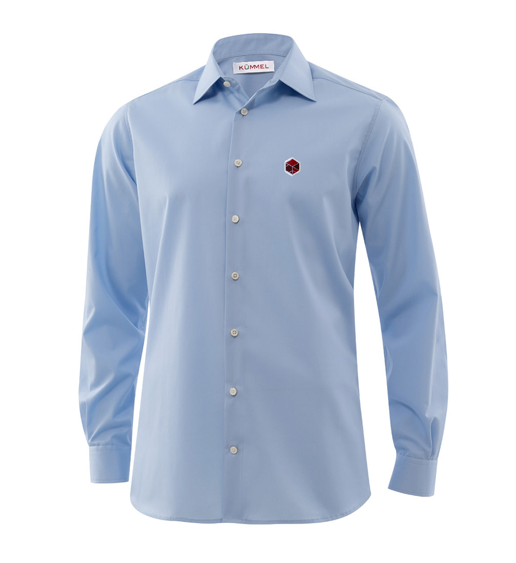 Stretchhemd, langarm, slim fit