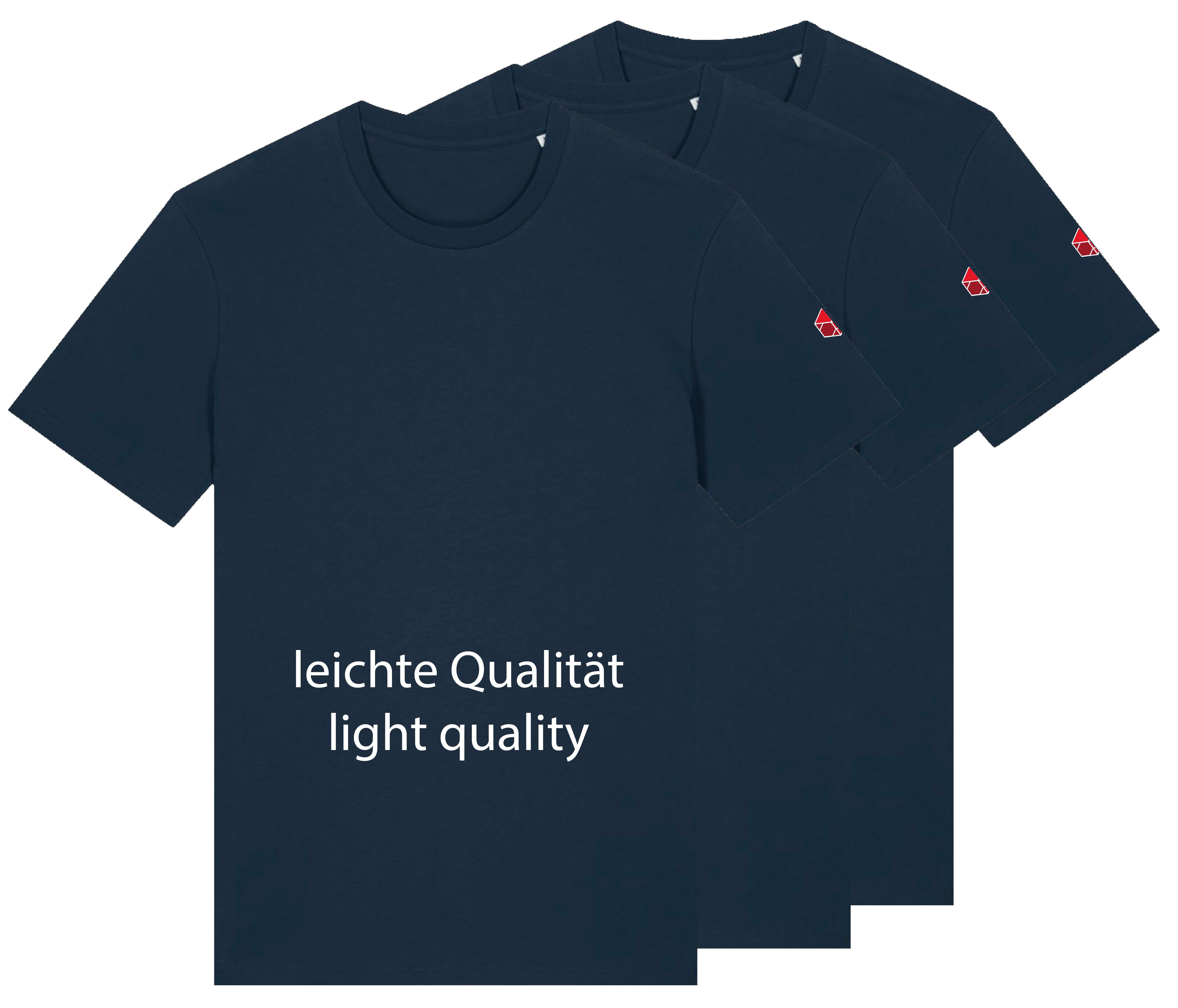 3-piece-set T-Shirt, short sleeves, teens/adults